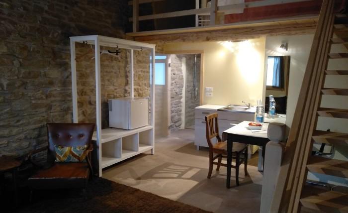 Miniappartamento con jacuzzi e sauna