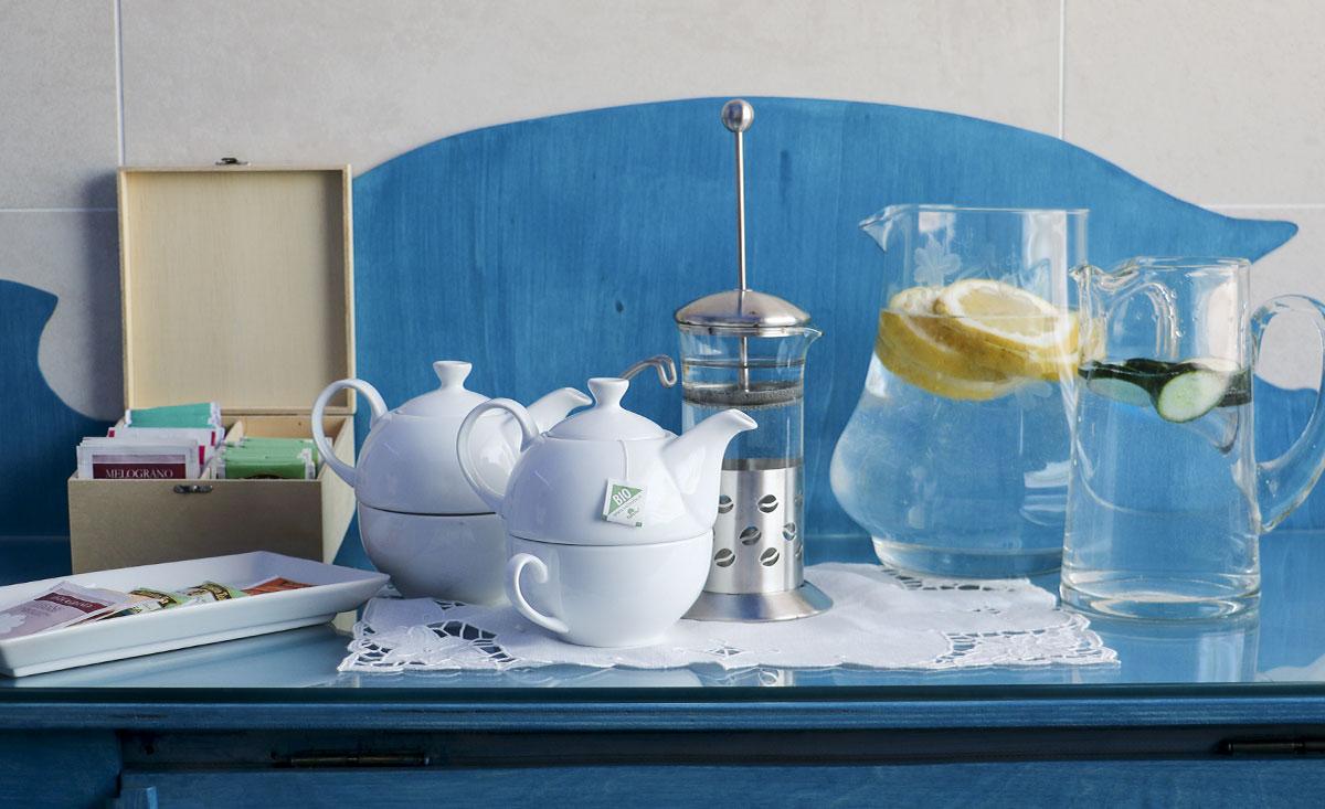 Area tisaneria con thè