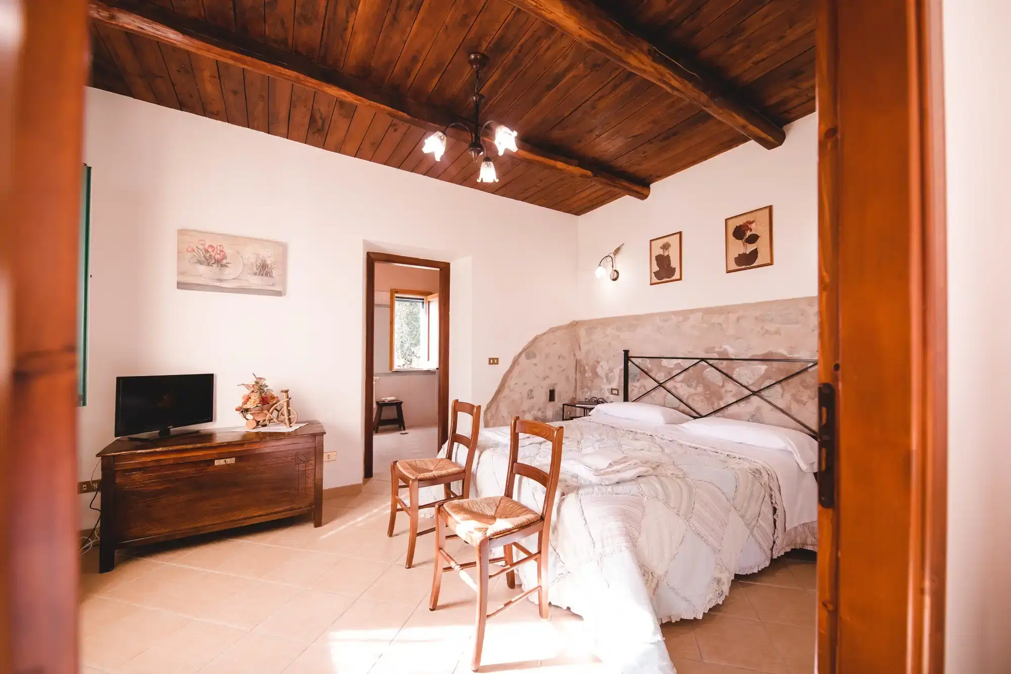 Camera Le Palme con giardino