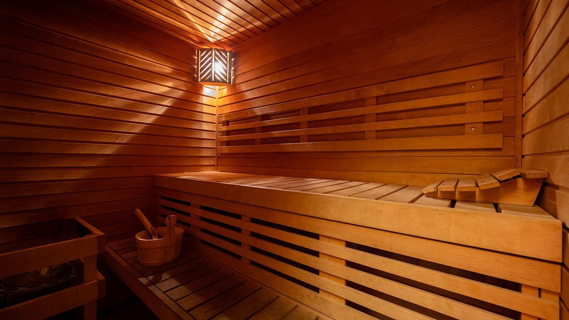 Vasca idromassaggio nella spa