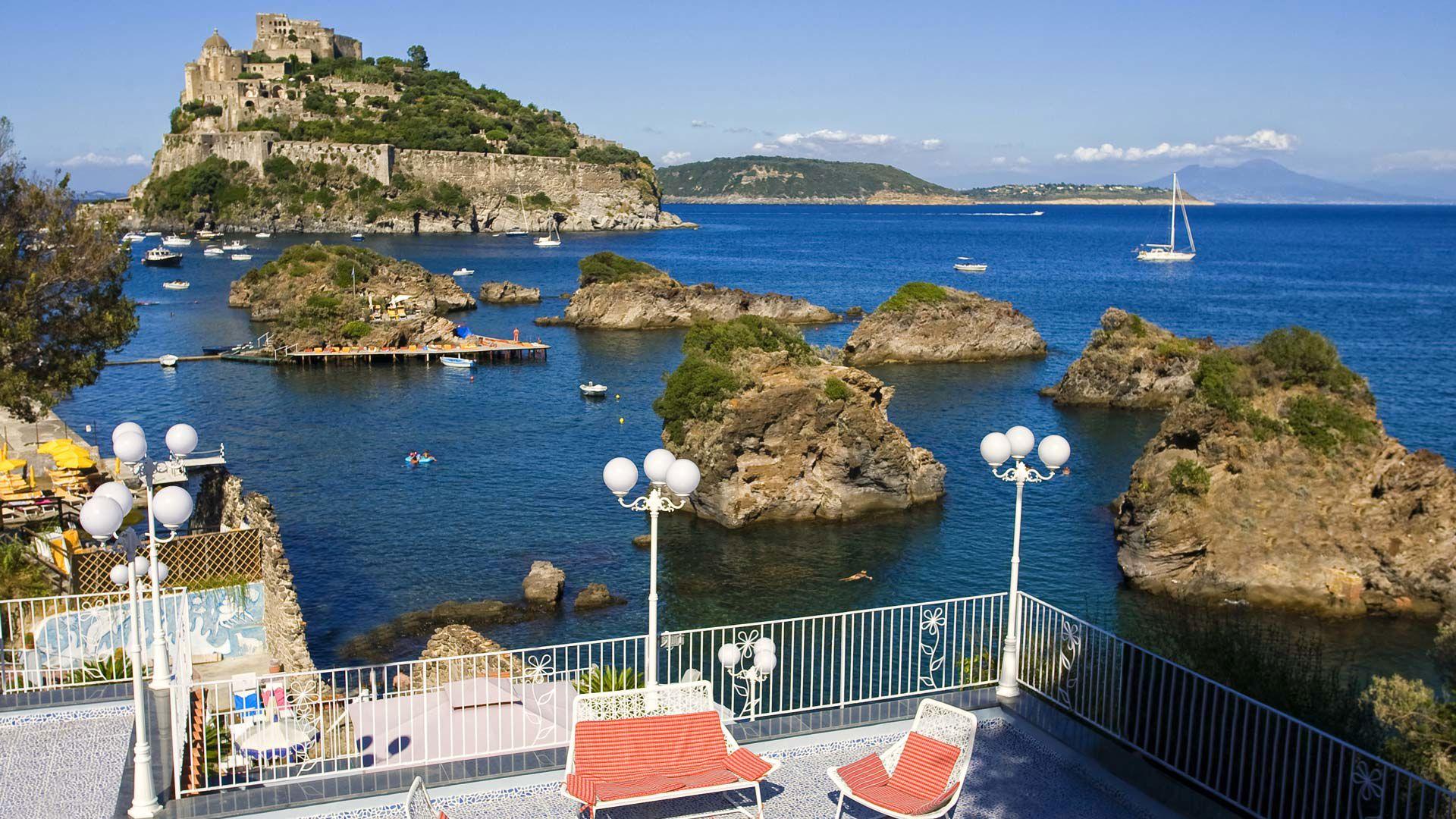 Terrazza camera vista mare