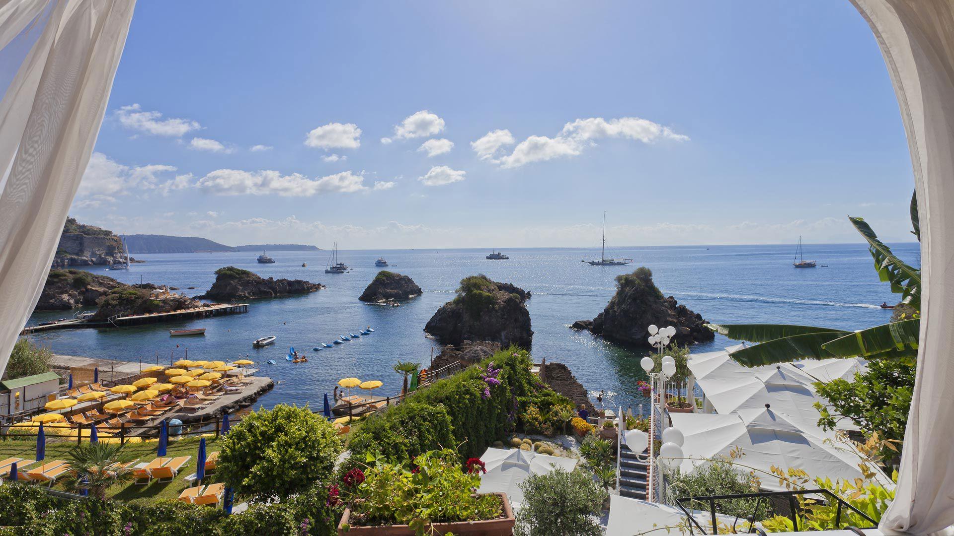 Vista panoramica Baia di Cartaromana