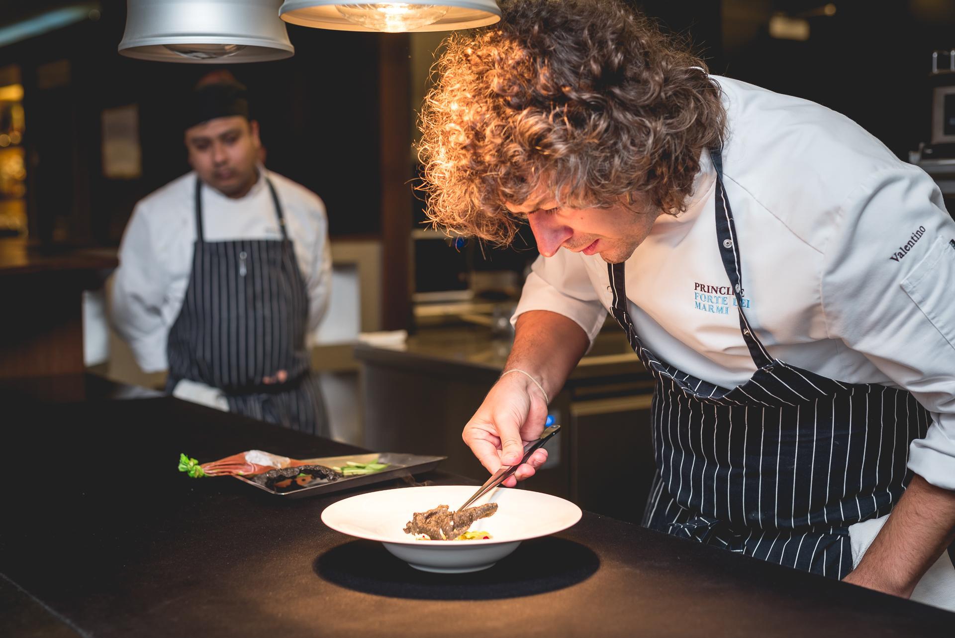 Chef Valentino Cassanelli Ristorante Lux Lucis