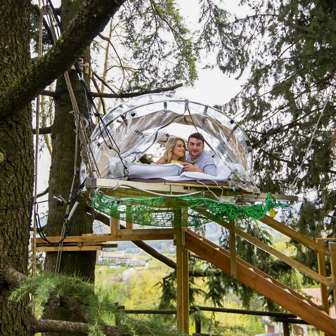 Bubble Room Exphera Wellness con spa privata