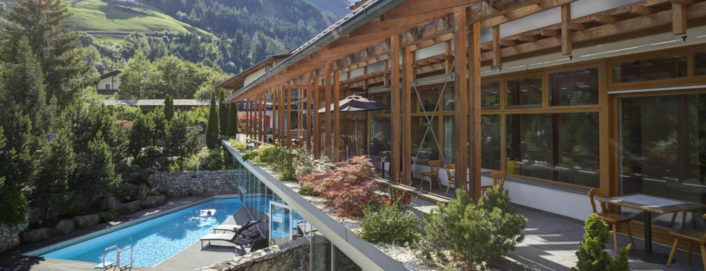 Hotel Feldmilla vista esterna estate