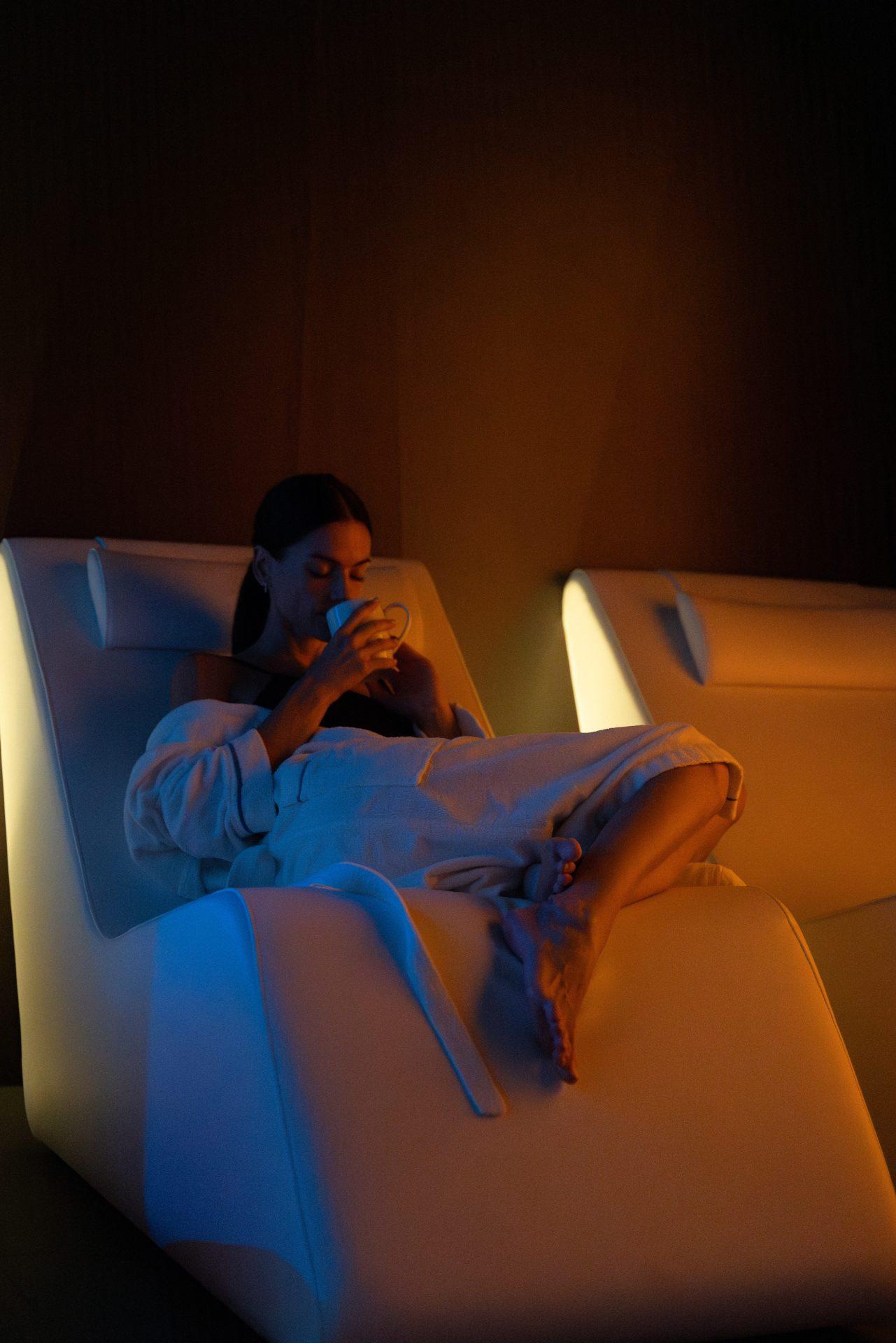 Area relax della spa