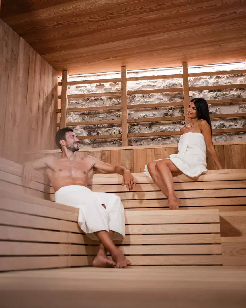 Sauna finlandese in legno