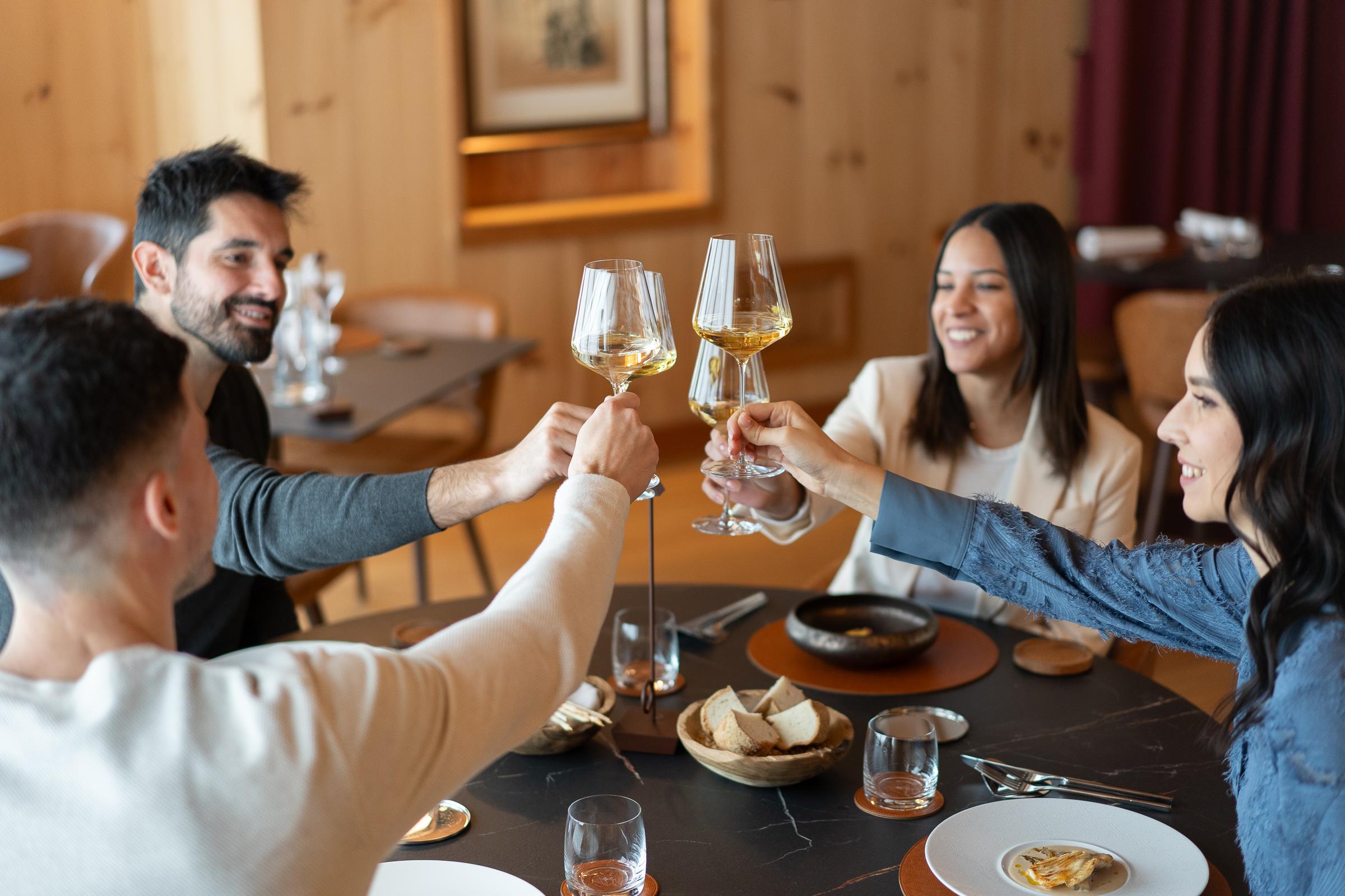 Piatto gourmet preparato dallo chef