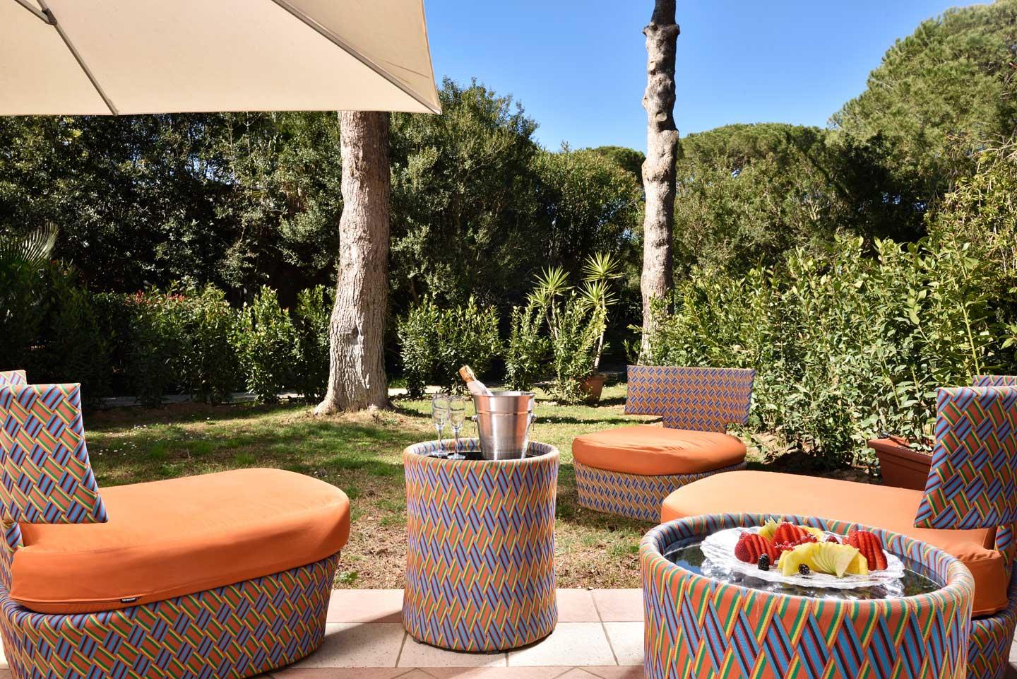 Villetta con giardino privato