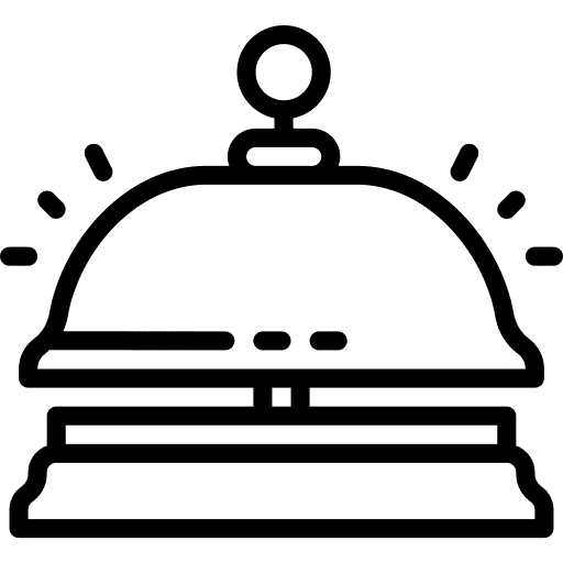 Hall reception e zona accoglienza dell'hotel