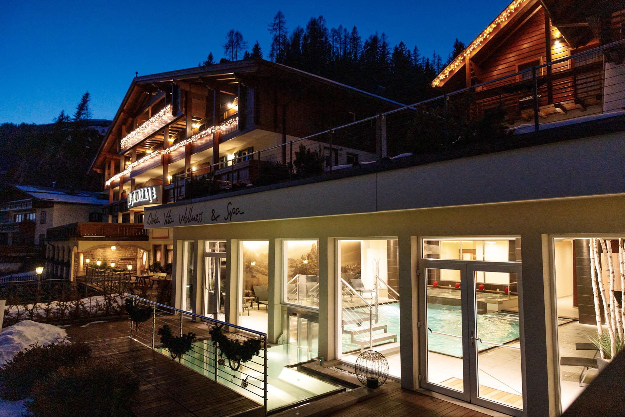 Area relax della spa