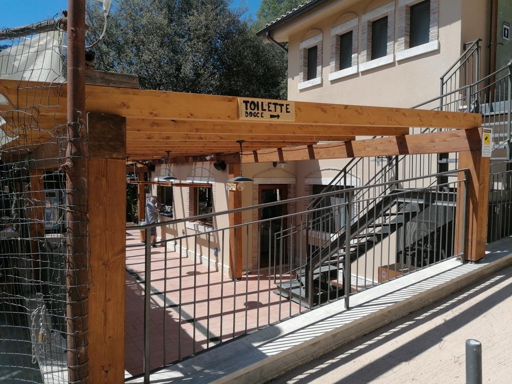 Vasche termali con acque a 37 gradi