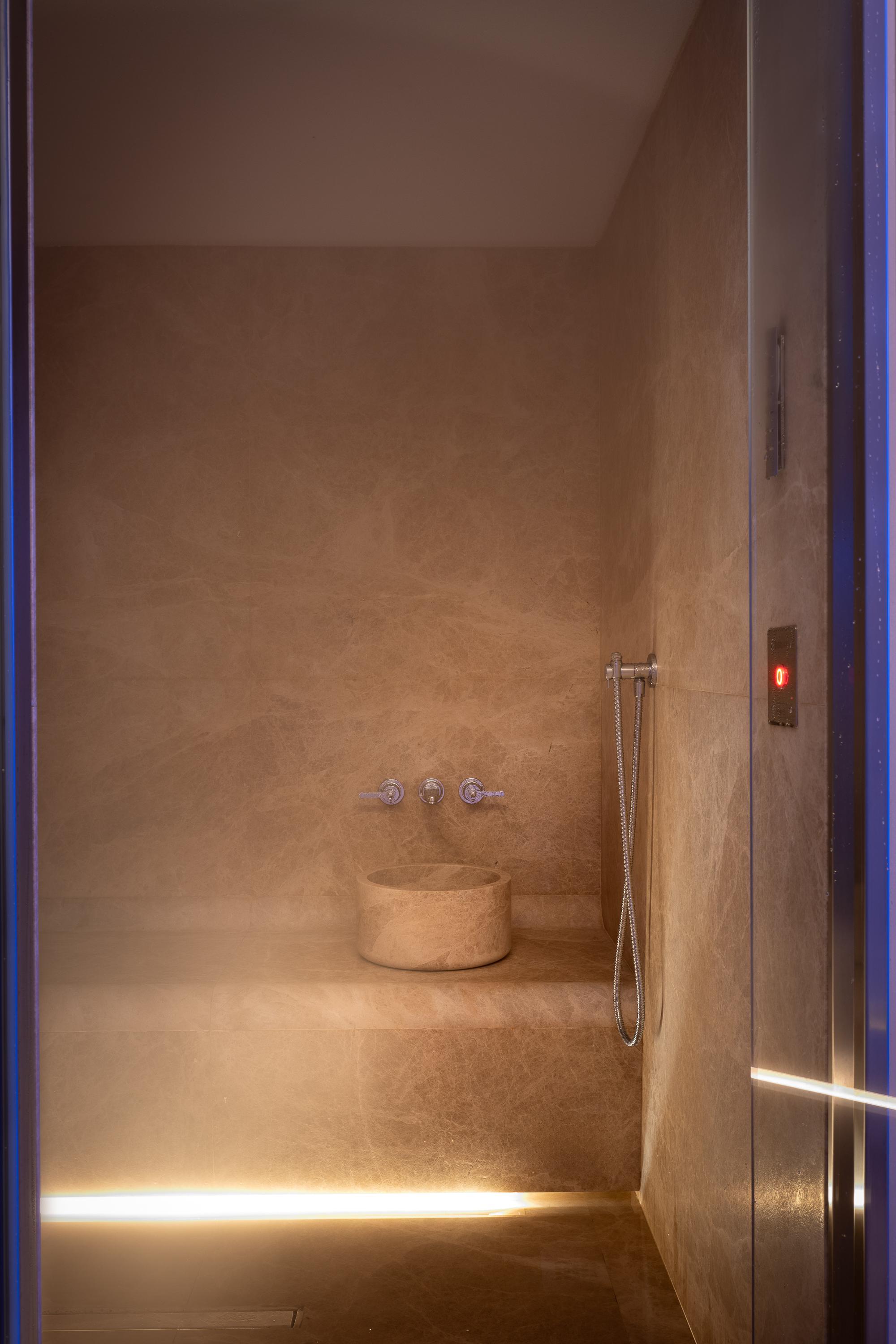 Bagno turco del centro benessere