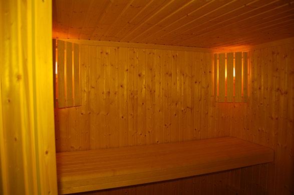 Sauna nella zona SPA