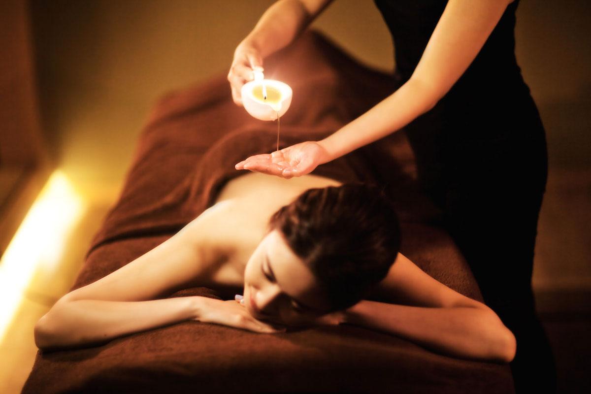 Candle massage
