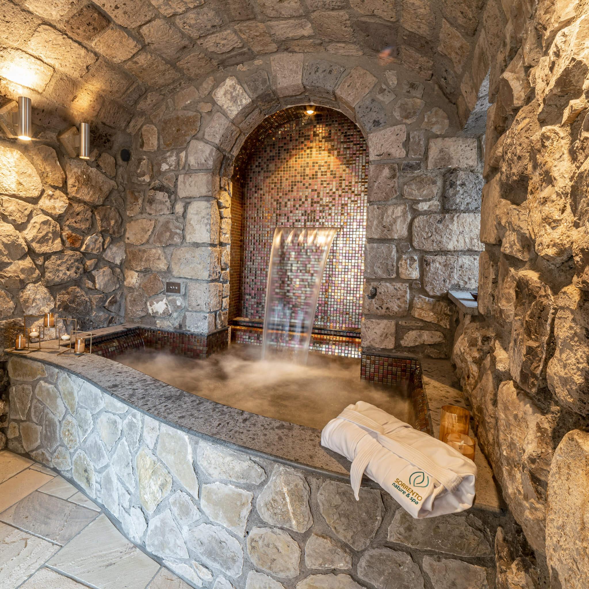 Vasca spa con idromassaggio