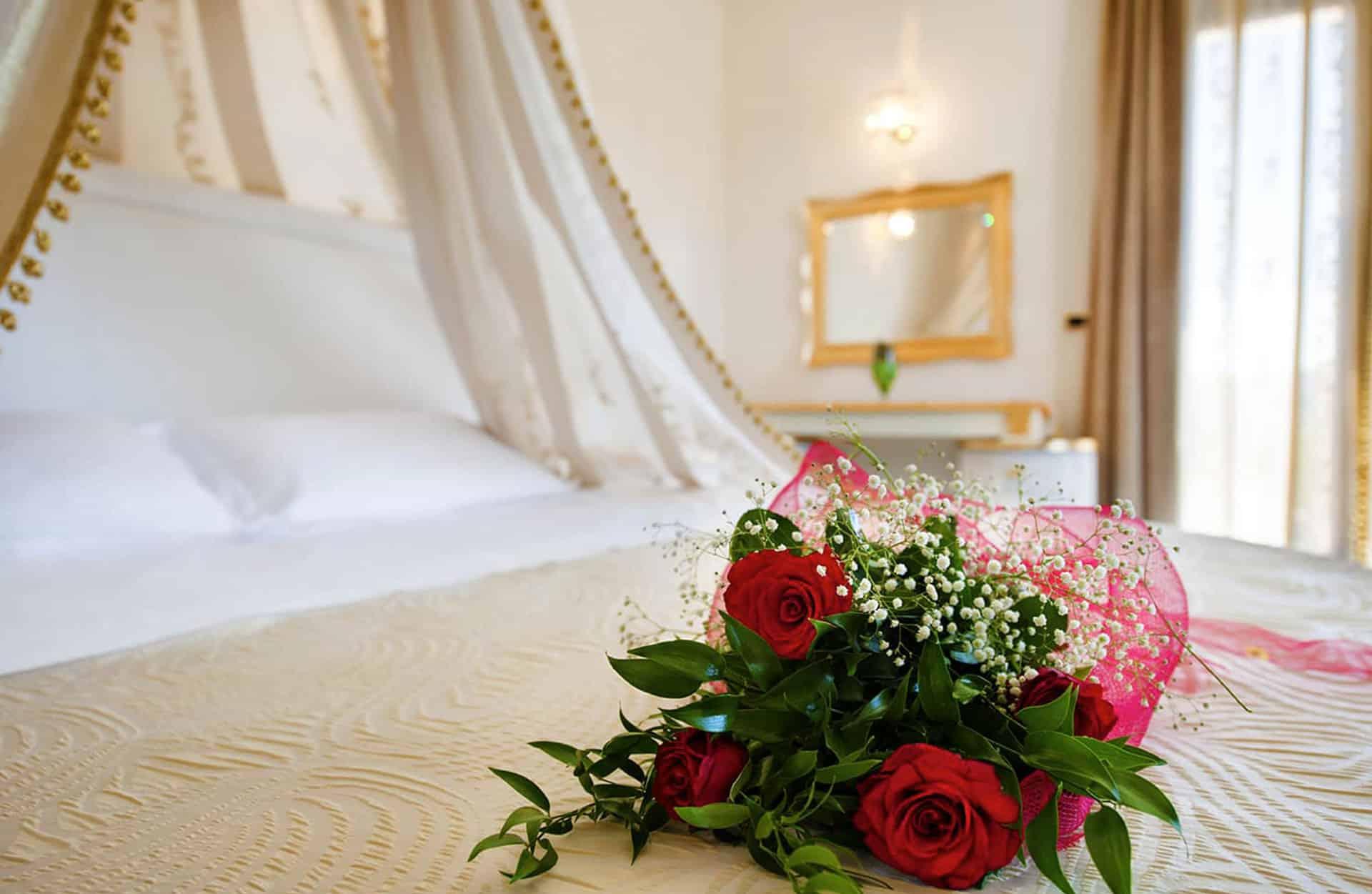 Suite Asclepio con letto a baldacchino e vasca idromassaggio