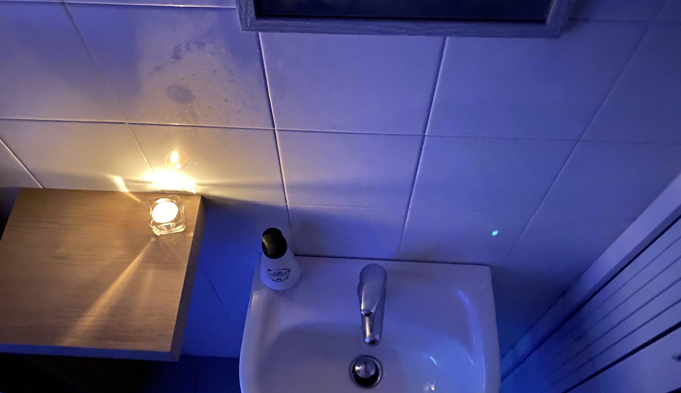 Bagni e docce del punto benessere