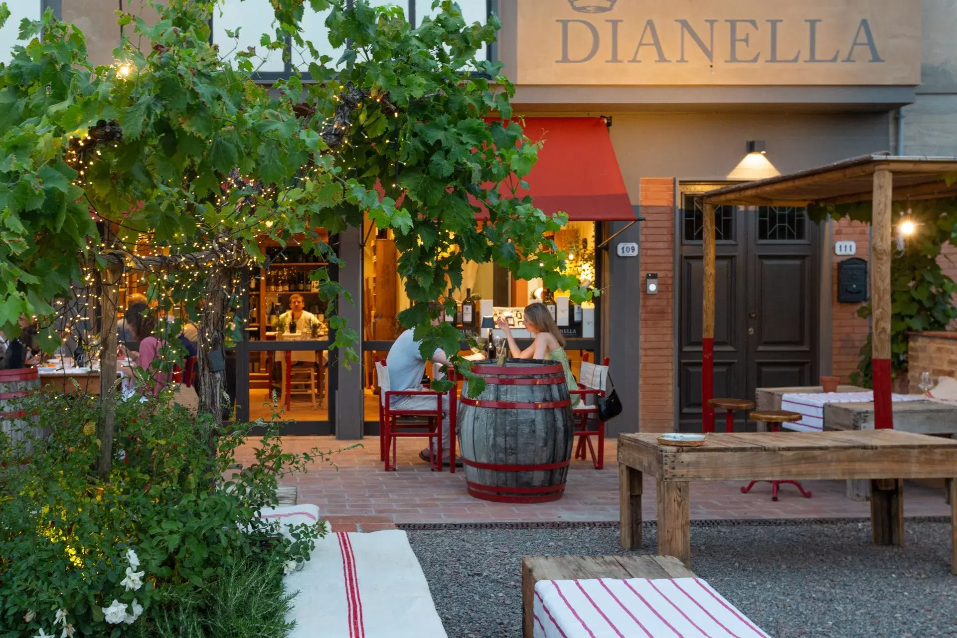 Magazzino Dianella ristorante bistrot interno