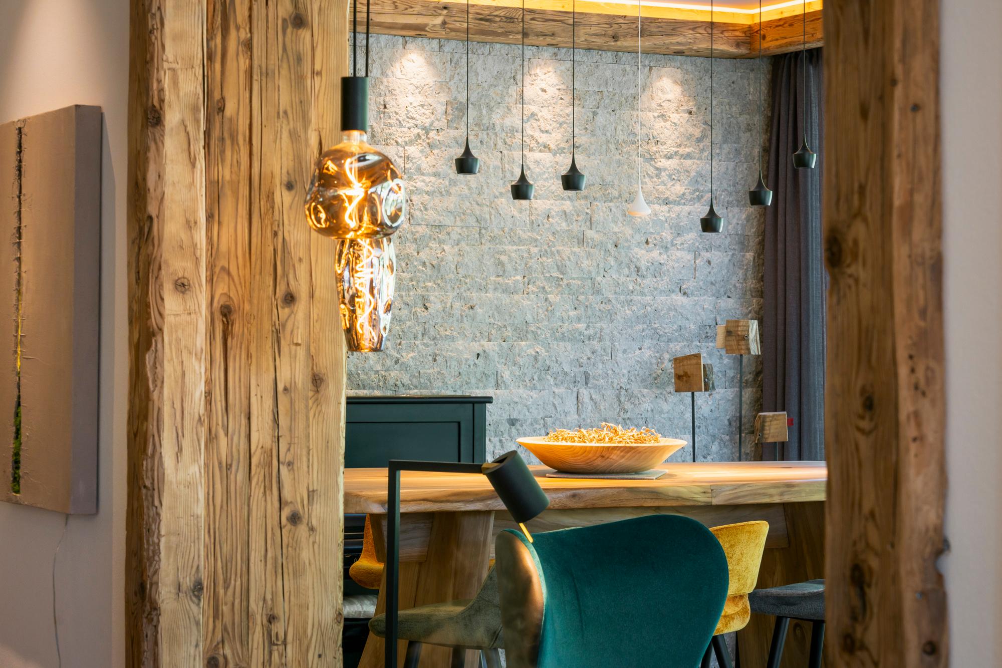 Atmosfera con legno antico