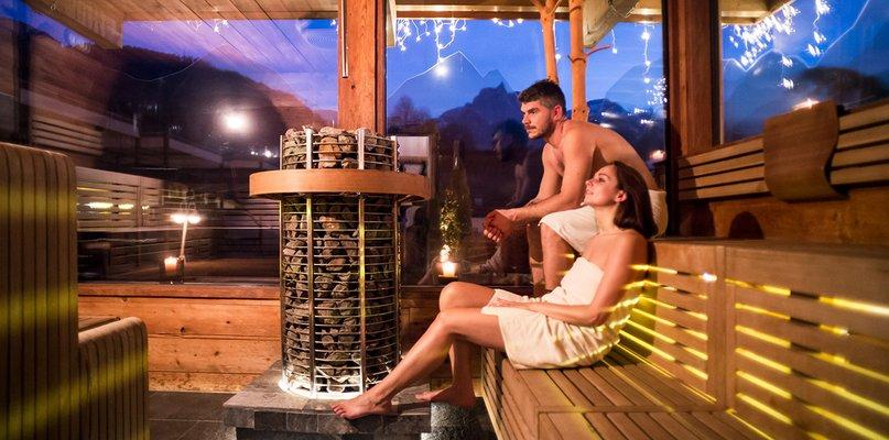 Zona wellness con vista panoramica