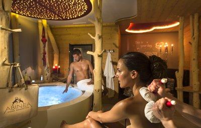 Area wellness e spa dell'hotel