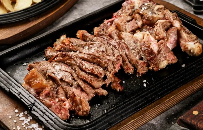 Cucina tagliata vitello gregoriano