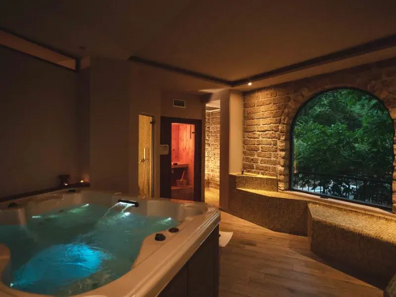 Dettaglio spa agriturismo La Sfruscià