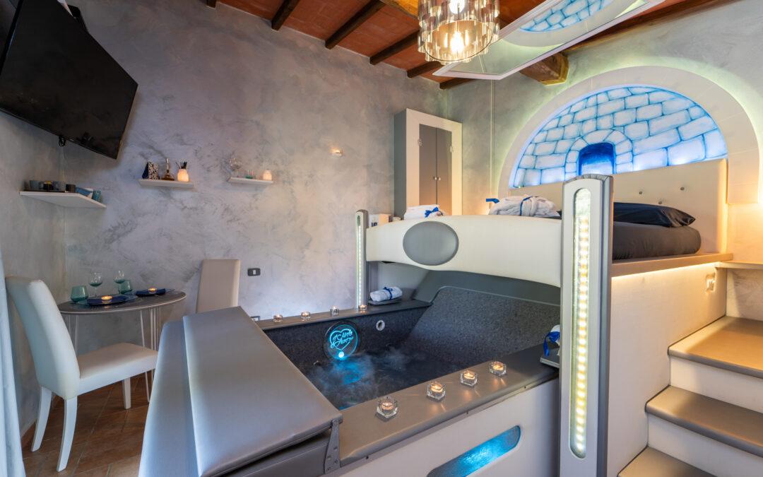 Suite Jack & Rose con vasca idromassaggio privata e patio