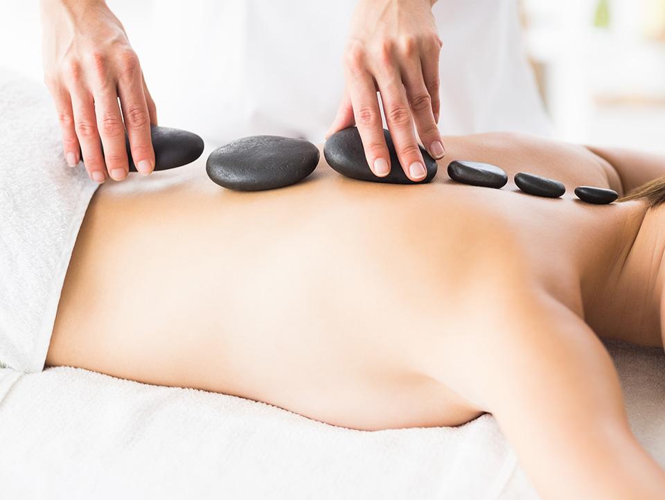 Hot stone massage