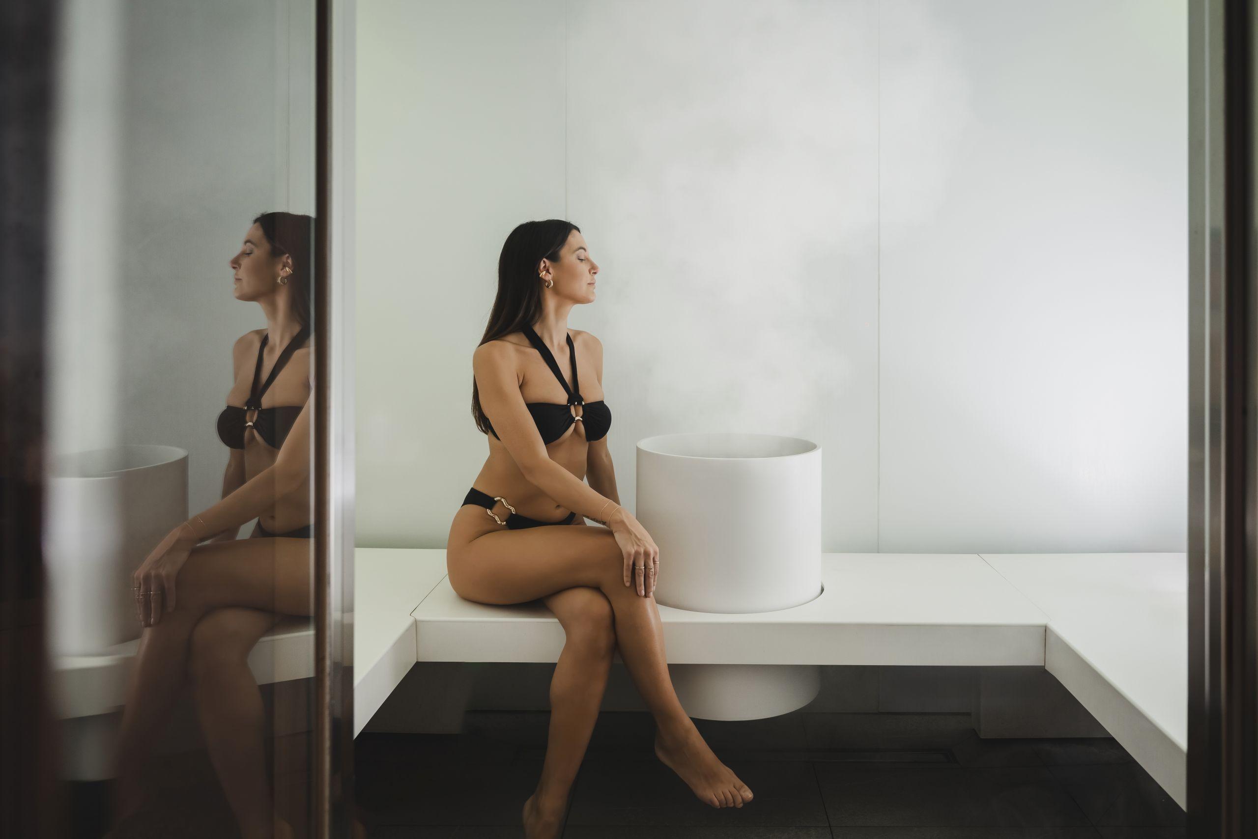 Sauna finlandese e bagno turco
