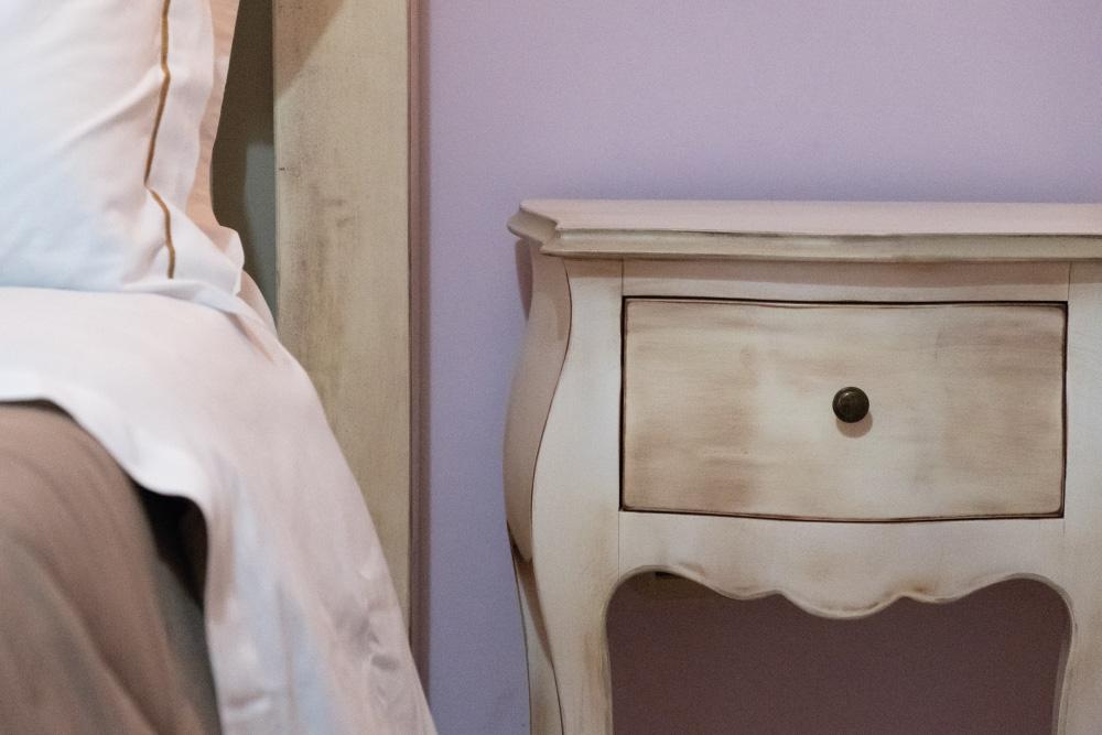 Dettagli dell'arredamento shabby chic