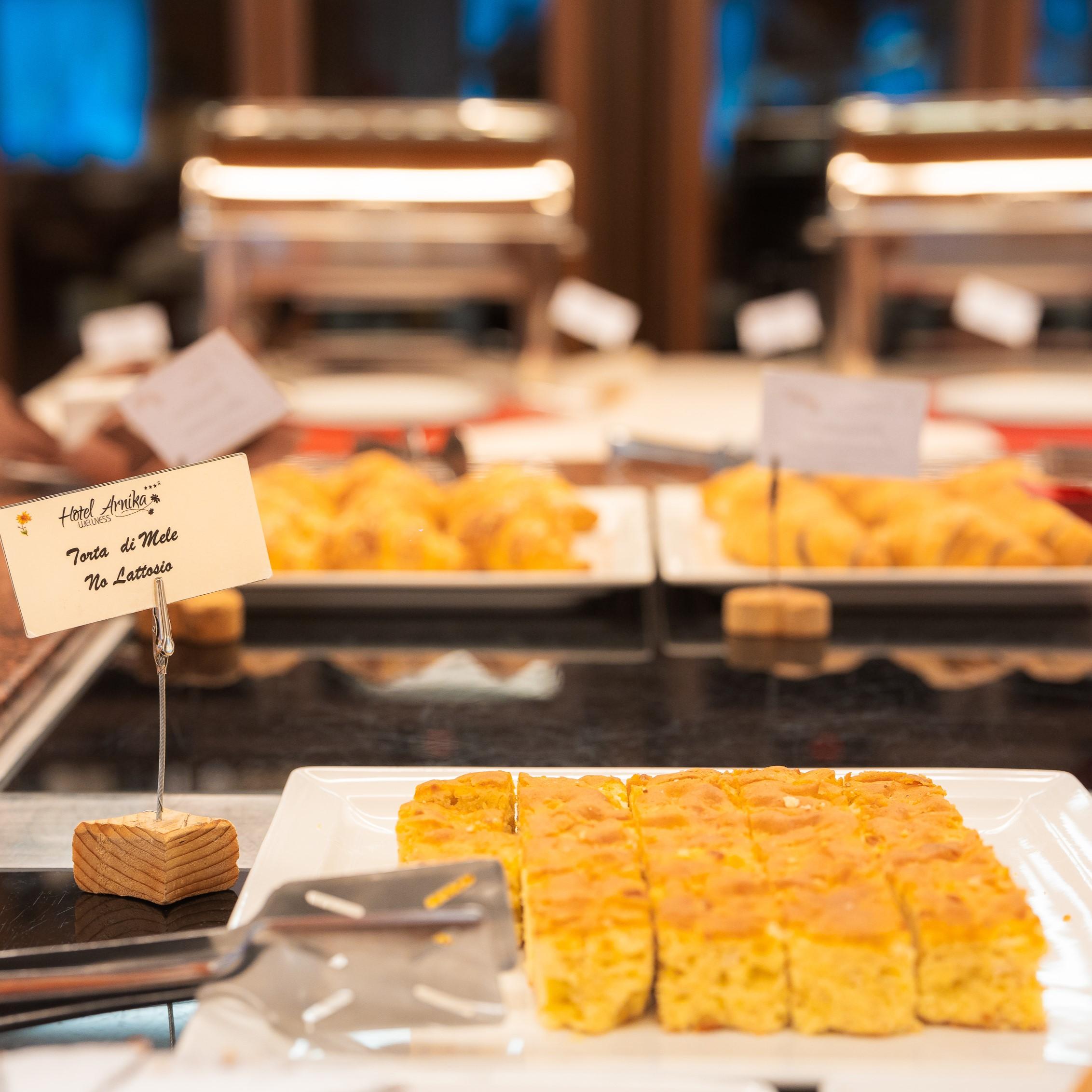 Colazione buffet dell'hotel