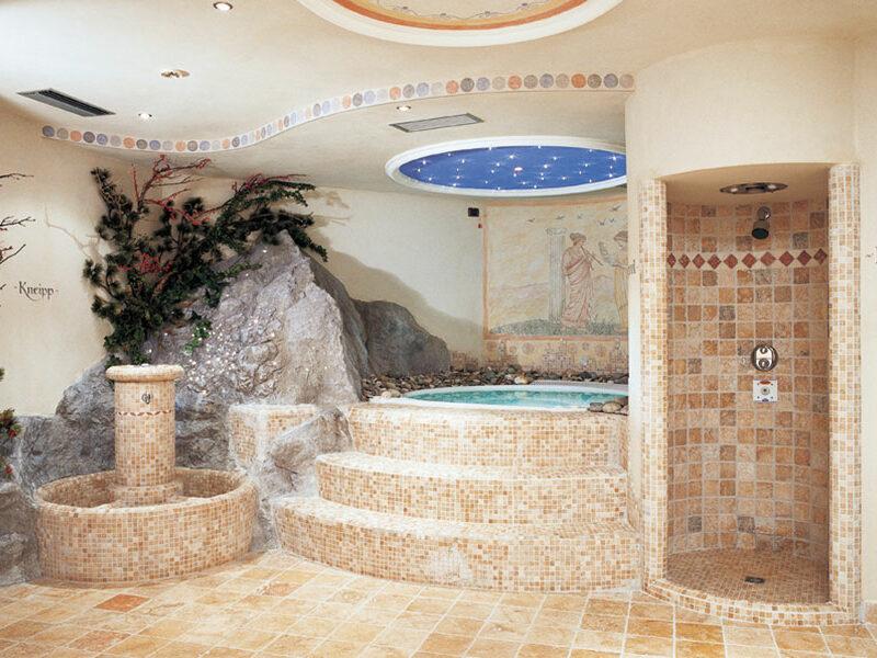 Sauna finlandese del centro benessere