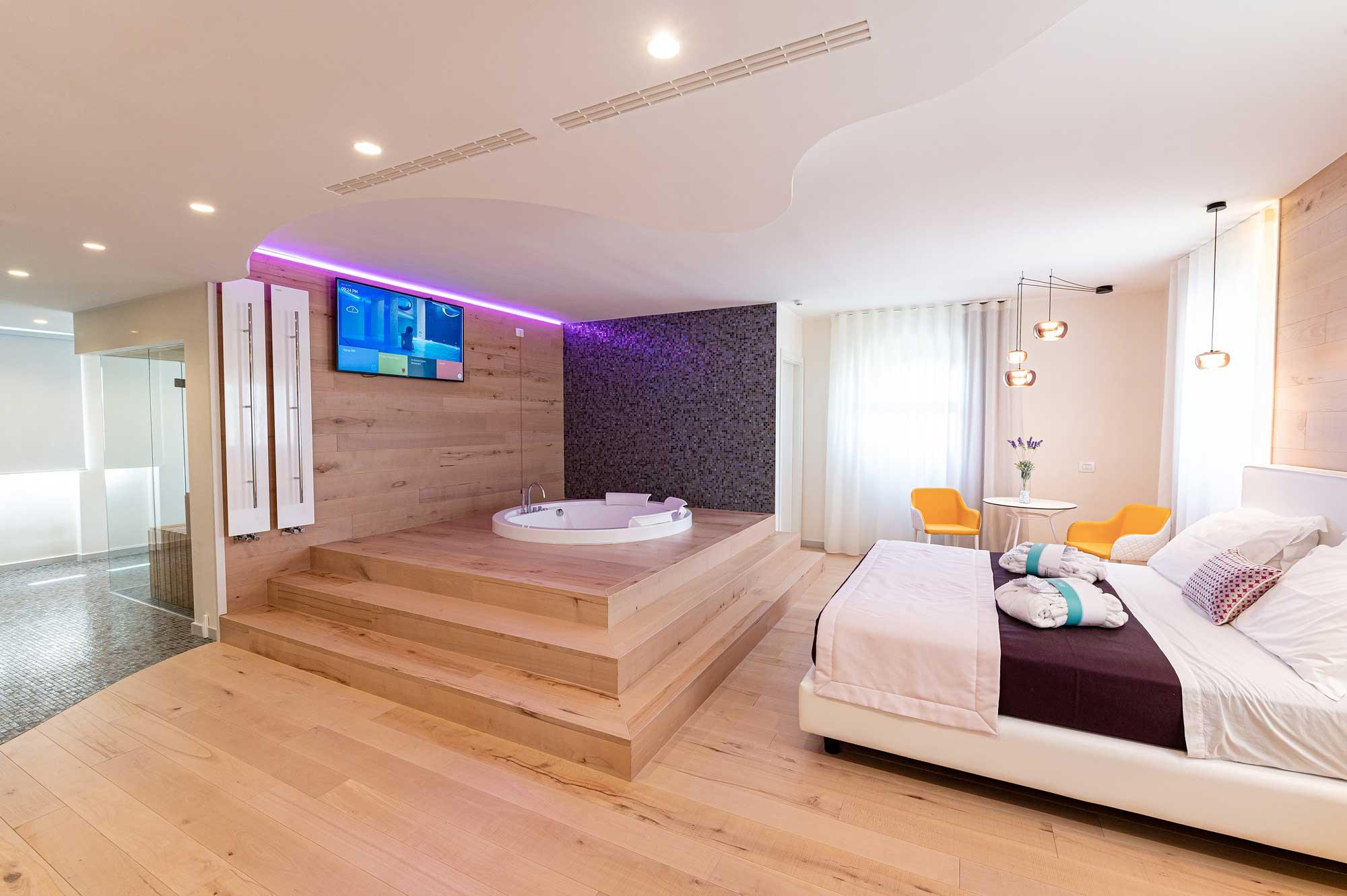 Private Suite Spa con vasca idromassaggio