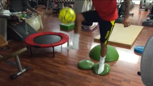 Rieducazione funzionale in palestra