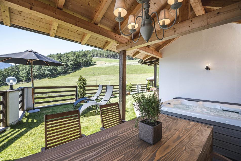 Suite Baita zona soggiorno