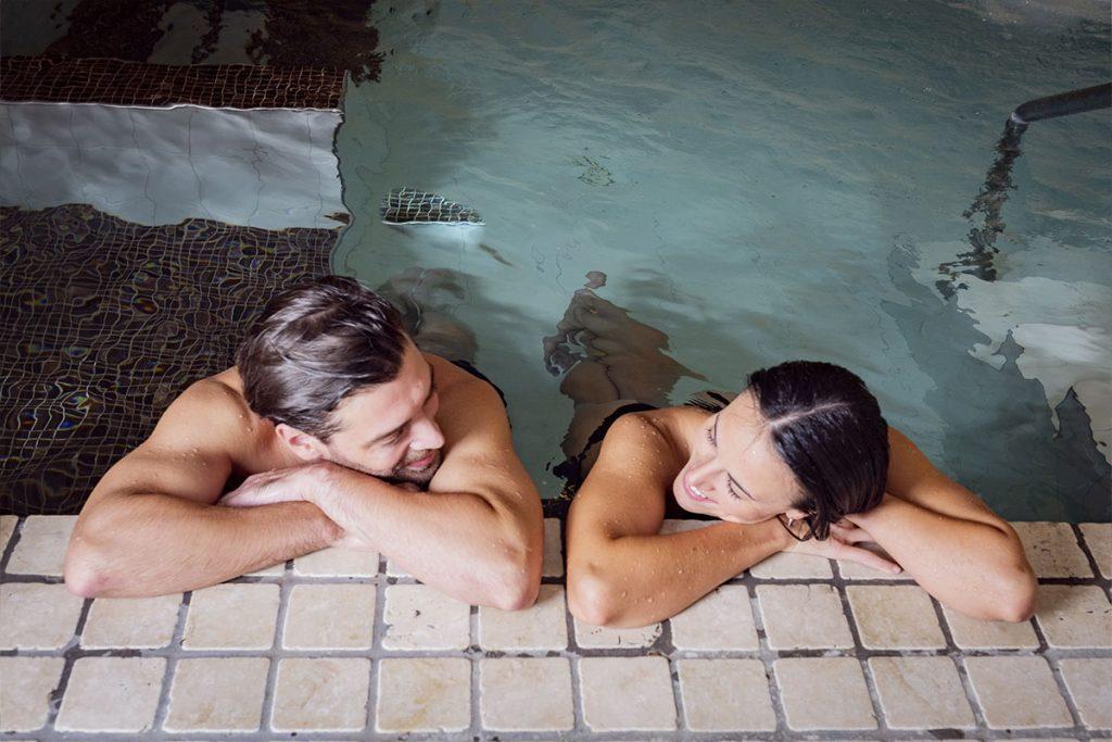 Area wellness della spa