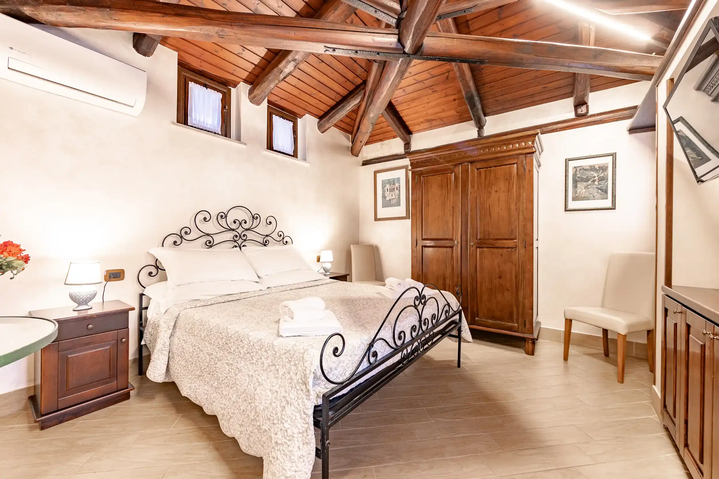 Camera da letto della suite