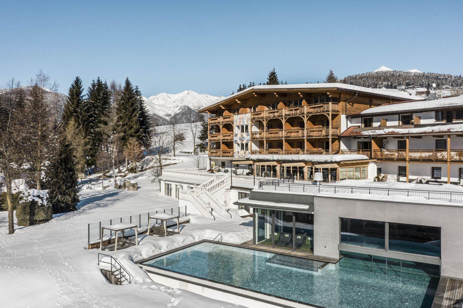 Terrazza panoramica dell'hotel