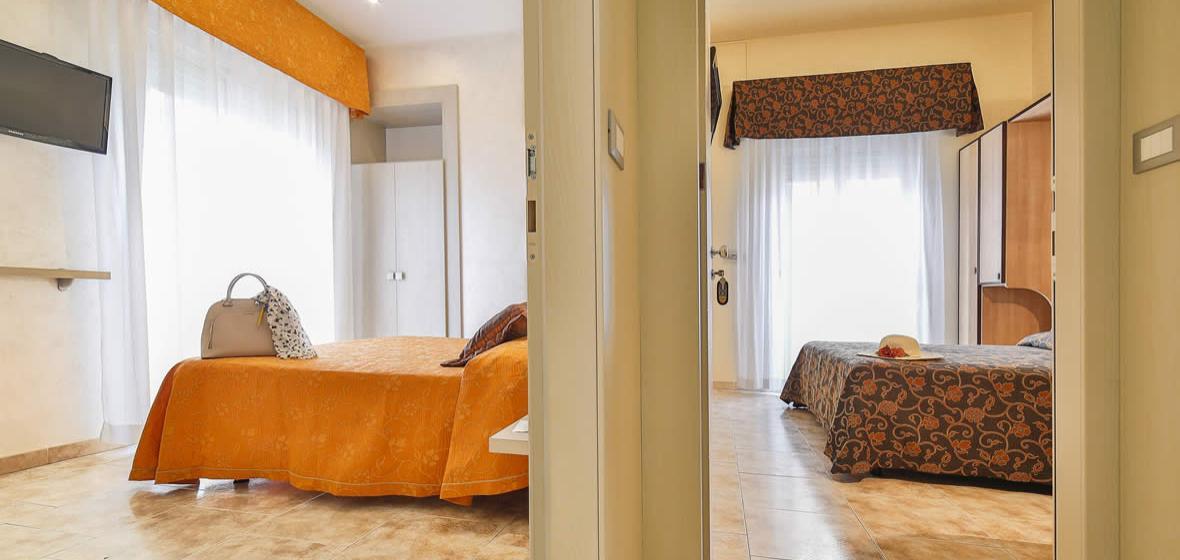 Camere comunicanti per famiglie