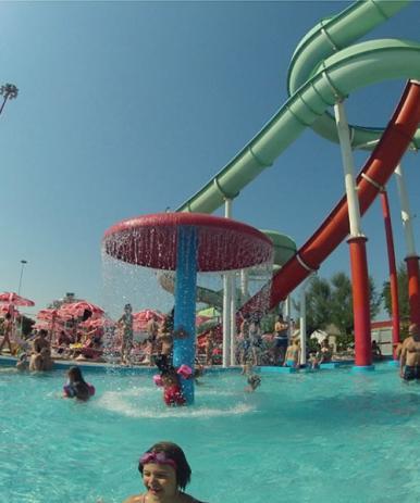 Parco acquatico Beach Village con piscine