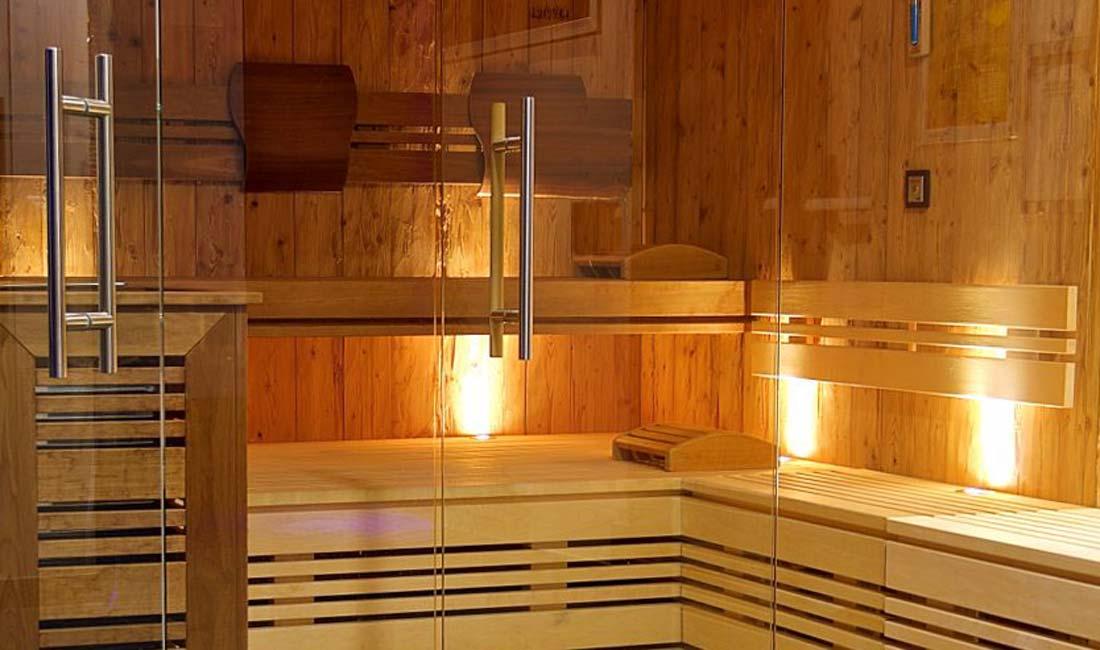 Sauna del centro benessere