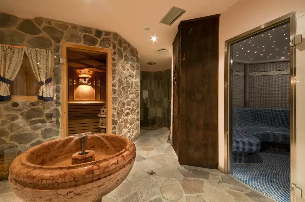 Centro benessere Calidarium e Frigidarium