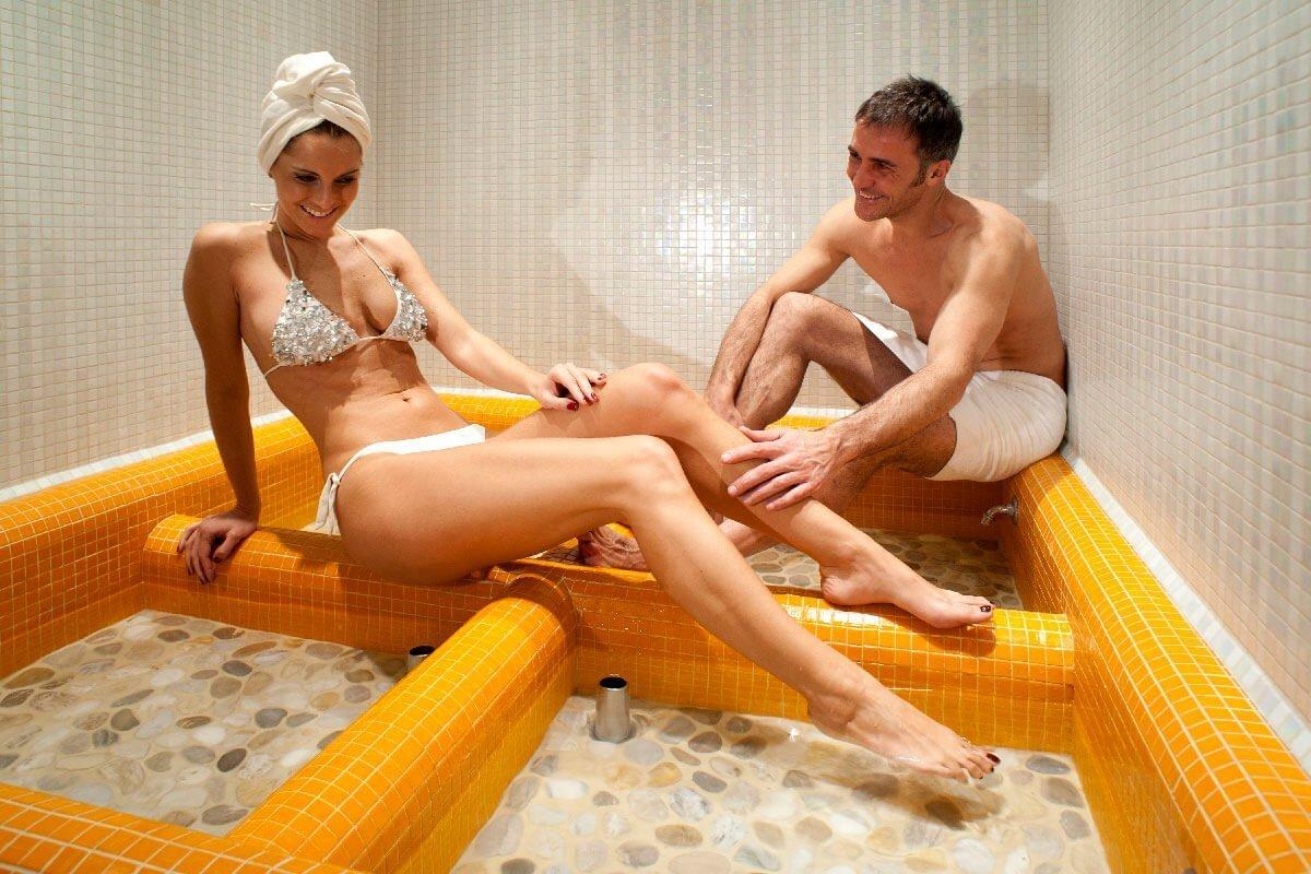 Sauna finlandese nella Spa Ondina