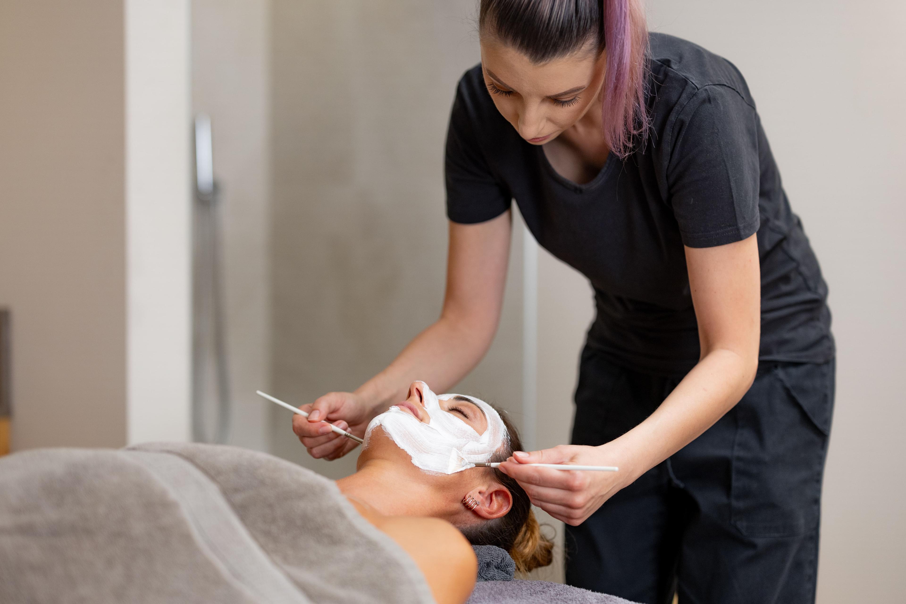 Trattamenti viso nel centro spa