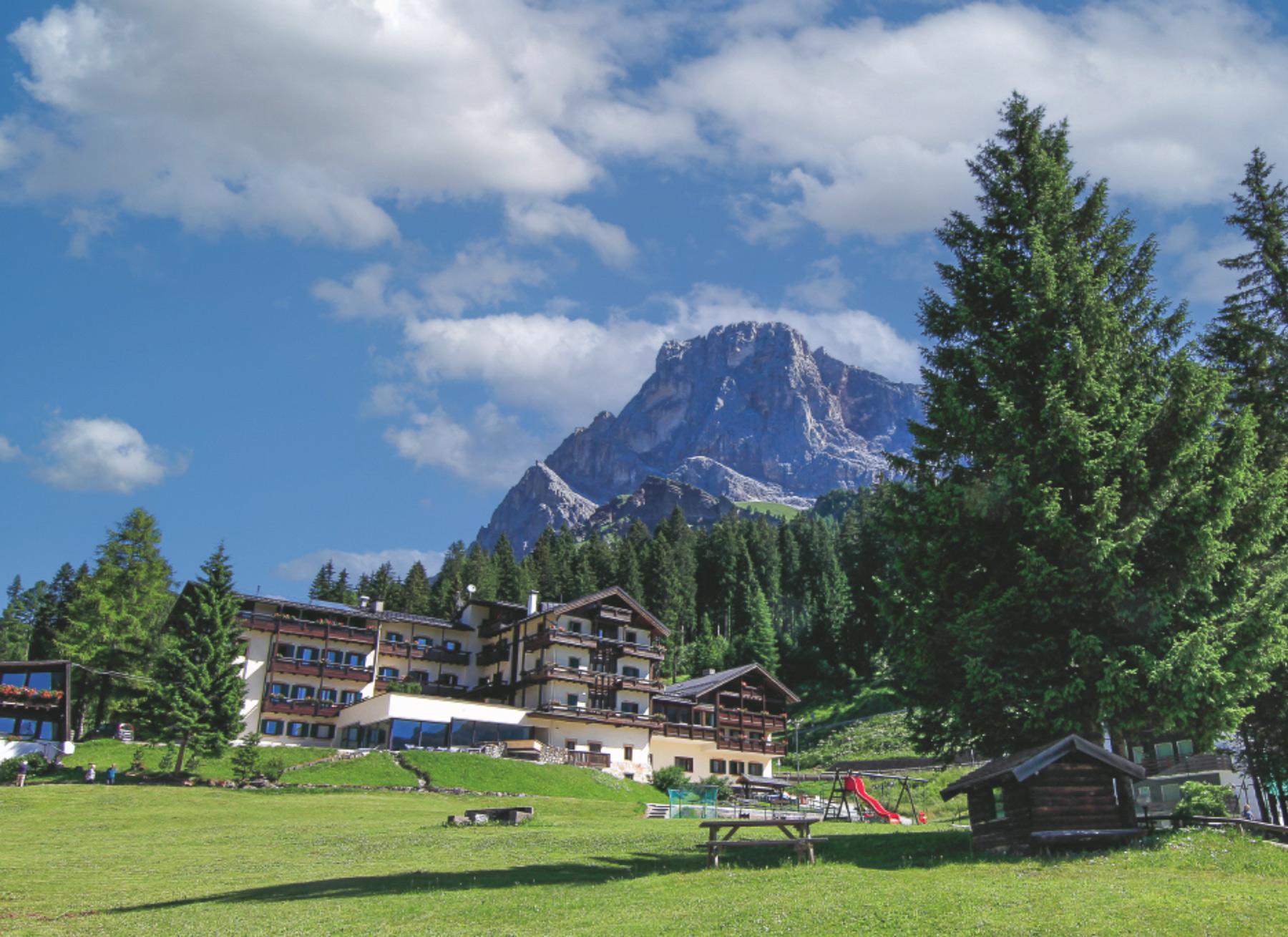 Hotel San Martino con vista sulle Pale di San Martino