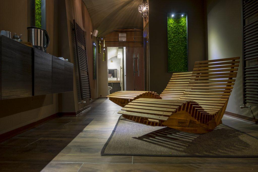 Sauna infrarossi interno