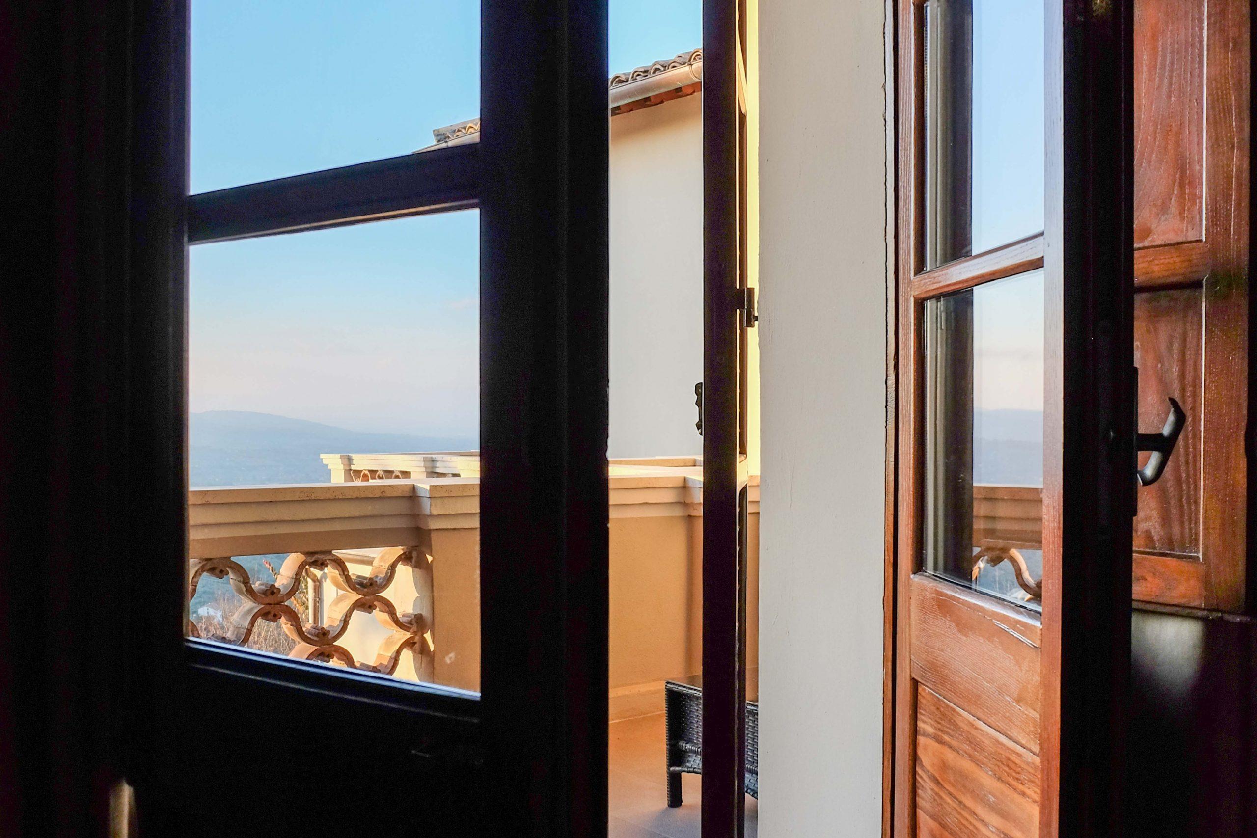 Balcone camera deluxe giardino