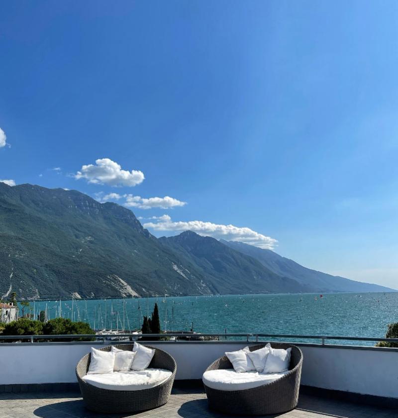 Centro benessere con vista panoramica